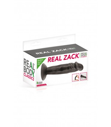 PENE NERO REALISTICO ZACK 16 CM