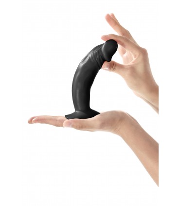 PENE NERO REALISTICO ZACK 16 CM