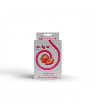 LUBRIFICANTE ALL'ACQUA FRAGOLA 20 MONODOSE 4 ML