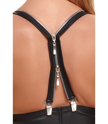 CANOTTA ZITA CON CERNIERA NERA L