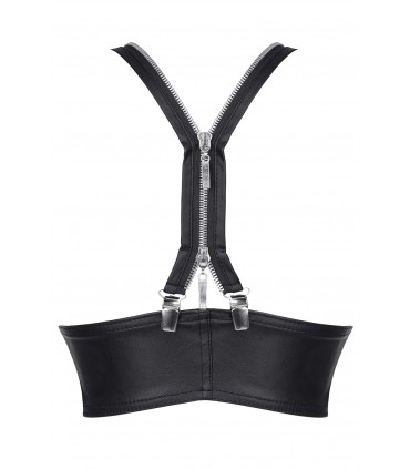 CANOTTA ZITA CON CERNIERA NERA XL