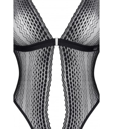 ISBEL BODY TRANSPARENTE NEGRO M