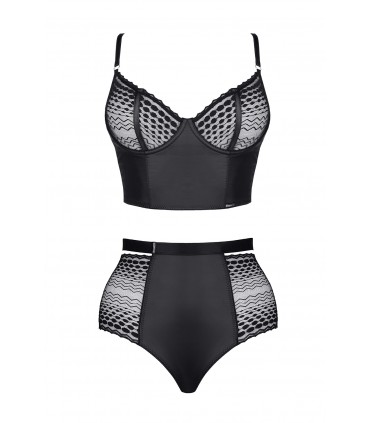 YESSENIA SET 2 STÜCK SCHWARZ XL