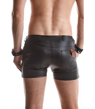 FEDERICO PANTALÓN CORTO WETLOOK NEGRO XL