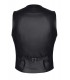 GILET OLIVER NERO CON REGOLAZIONE SCHIENALE L