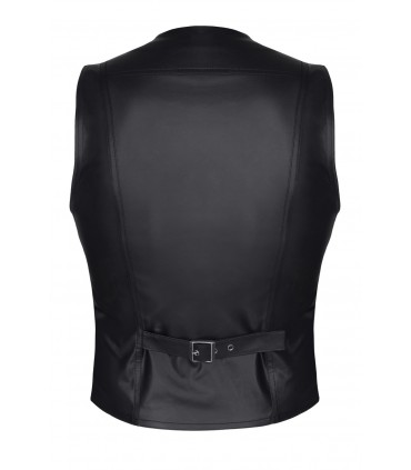 GILET OLIVER NERO CON REGOLAZIONE SCHIENALE L