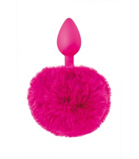 PLUG SILICONA POMPÓN MAGENTA