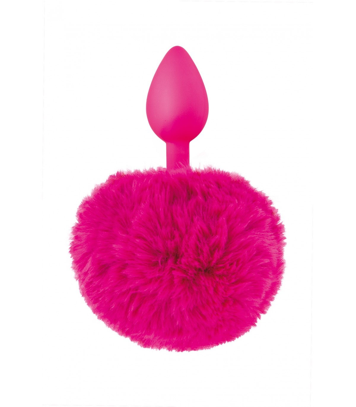 PLUG SILICONA POMPÓN MAGENTA