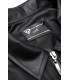 CAMICIA REMO WETLOOK CON ZIP NERA S