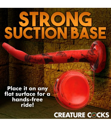 DILDO SILICONA KING COBRA LARGE 35'5 CM