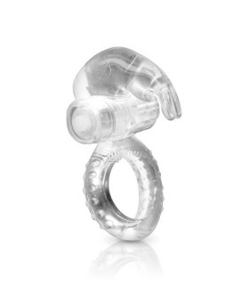 ANILLO VIBRADOR GLAMY RING TRANSPARENTE