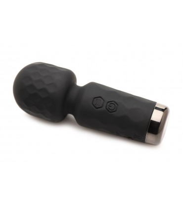 MINI BAGUETTE DE MASSAGE RECHARGEABLE SILICONE NOIR