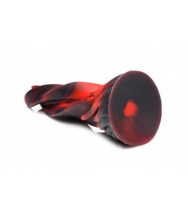 GODE EN SILICONE À LANGUES TORDUES HELL KISS