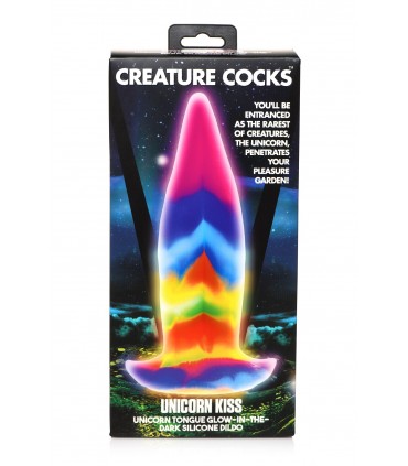 DILDO FOSFORESCENTE UNICORN KISS