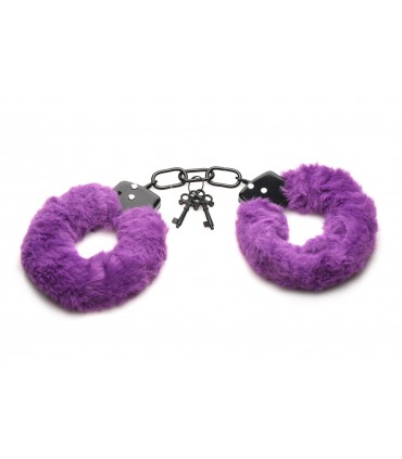 ESPOSAS PELUCHE MORADAS