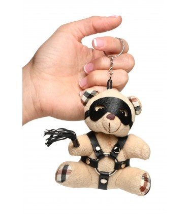 BDSM TEDDY BEAR KEYCHAIN