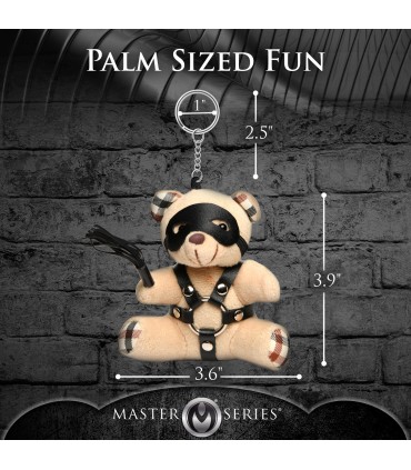 BDSM TEDDY BEAR KEYCHAIN