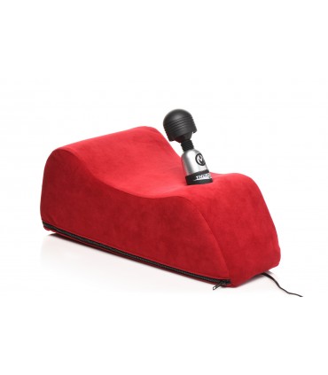 CUSCINO CON SUPPORTO BACCHETTA ROSSO