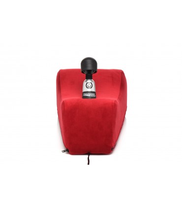 CUSCINO CON SUPPORTO BACCHETTA ROSSO