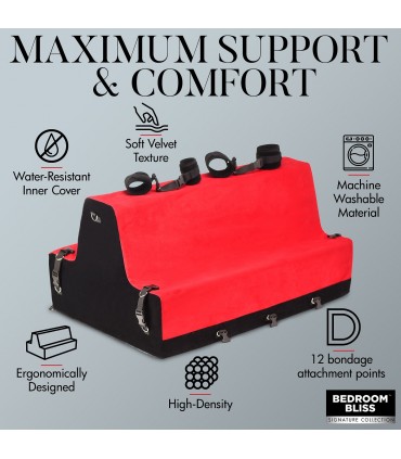 BANCO LOVER'S BONDAGE BENCH ROJO