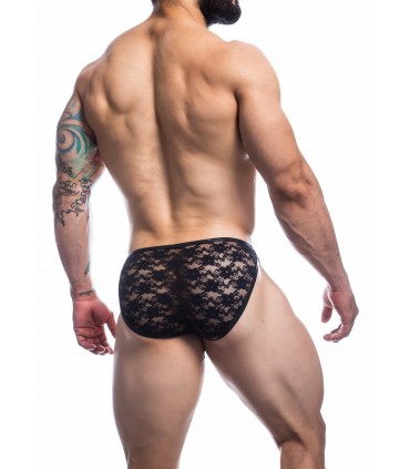 C4M L4ACE SLIP BULGE NEGRO L