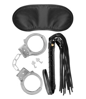 KIT LÁTIGO, ESPOSAS Y ANTIFAZ