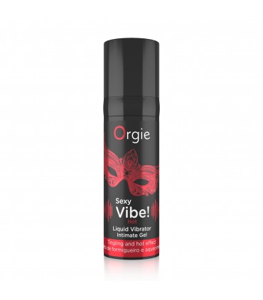 VIBRATORE LIQUIDO SEXY VIBE! CALDO 15ML