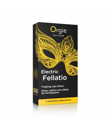 VIBRADOR LÍQUIDO ELECTRIC FELLATIO LIP GLOSS 10 ML