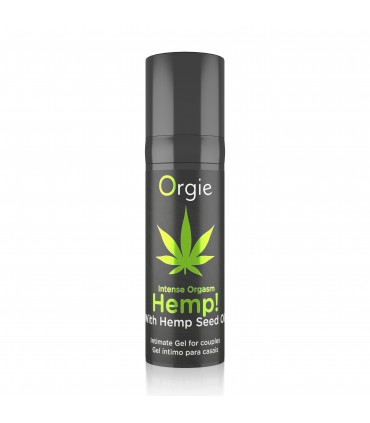 INTENSIFICATORE DELL'ORGASMO ALLA CANAPA! 15 ml