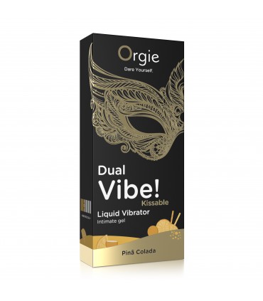 DUAL VIBE KISSABLE FLÜSSIGKEITSVIBRATOR! PINA COLADA 15 ML