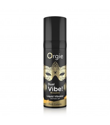 DUAL VIBE KISSABLE FLÜSSIGKEITSVIBRATOR! PINA COLADA 15 ML