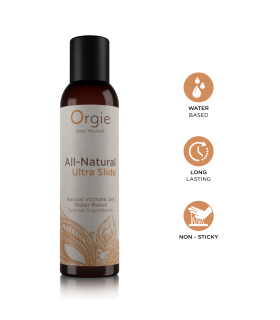 LUBRICANTE NATURAL BASE AGUA ULTRA SLIDE 150 ML