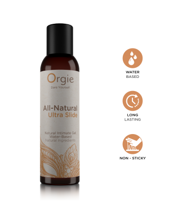 LUBRICANTE NATURAL BASE AGUA ULTRA SLIDE 150 ML