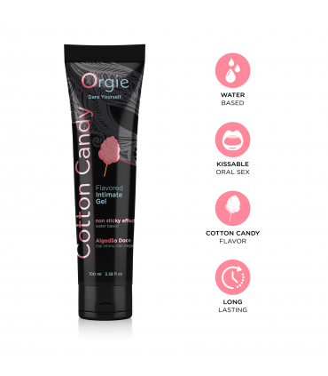 LUBRIFICANTE ZUCCHERO DI COTONE 100 ML