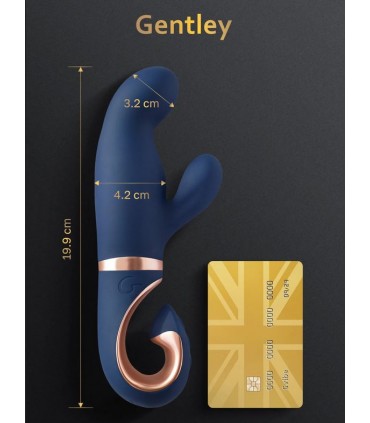 GENTLEY CARIBBEAN BLUE VIBRATOR