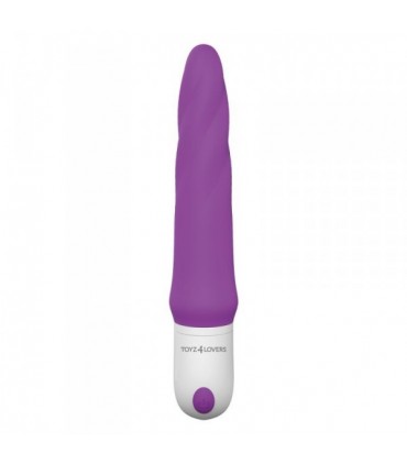 VIBRADOR SILICONA ELYS UNICORN 9 INTENSIDADES MORADO