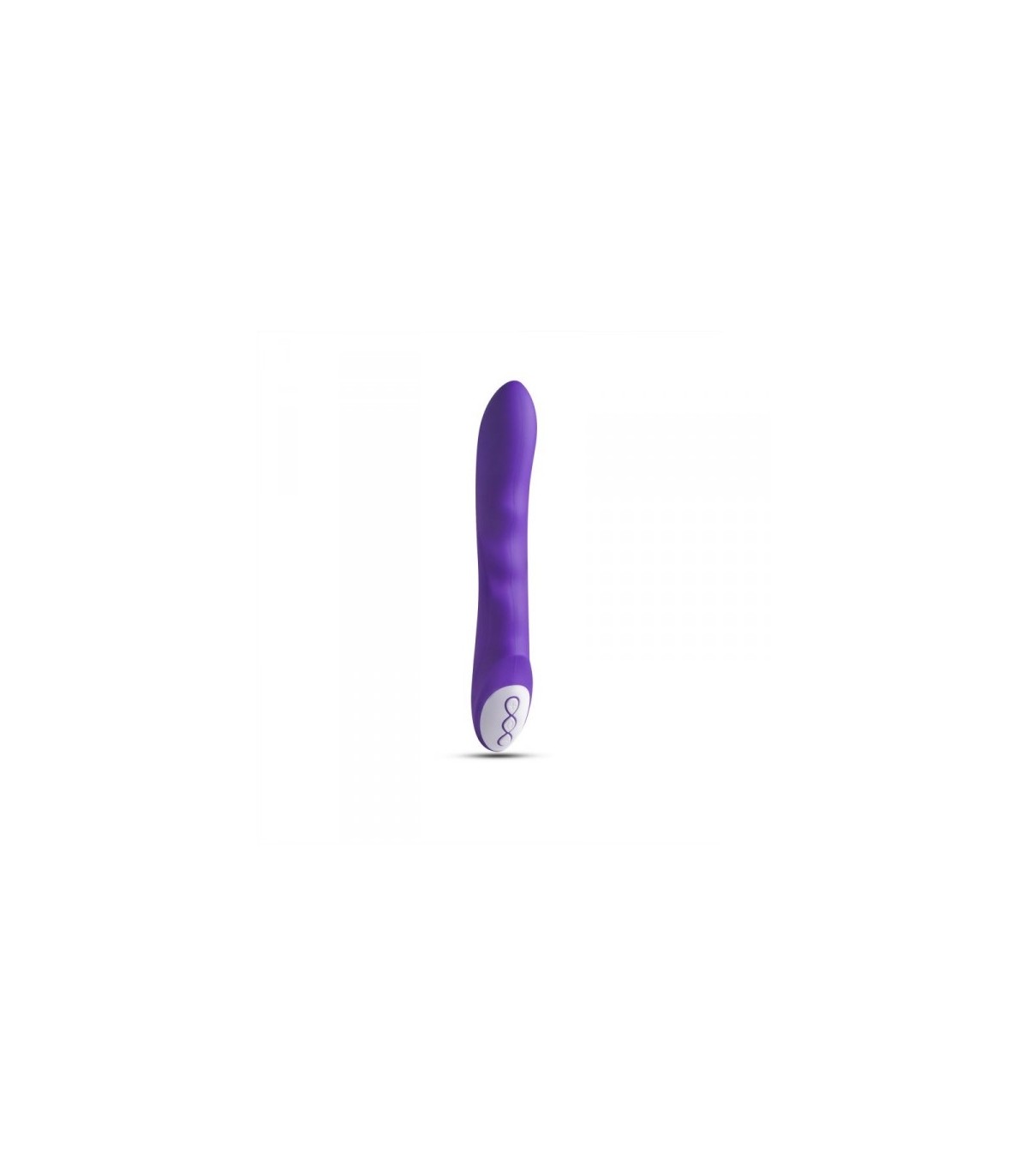 VIBRADOR SILICONA PUNTO G RECARGABLE MORADO