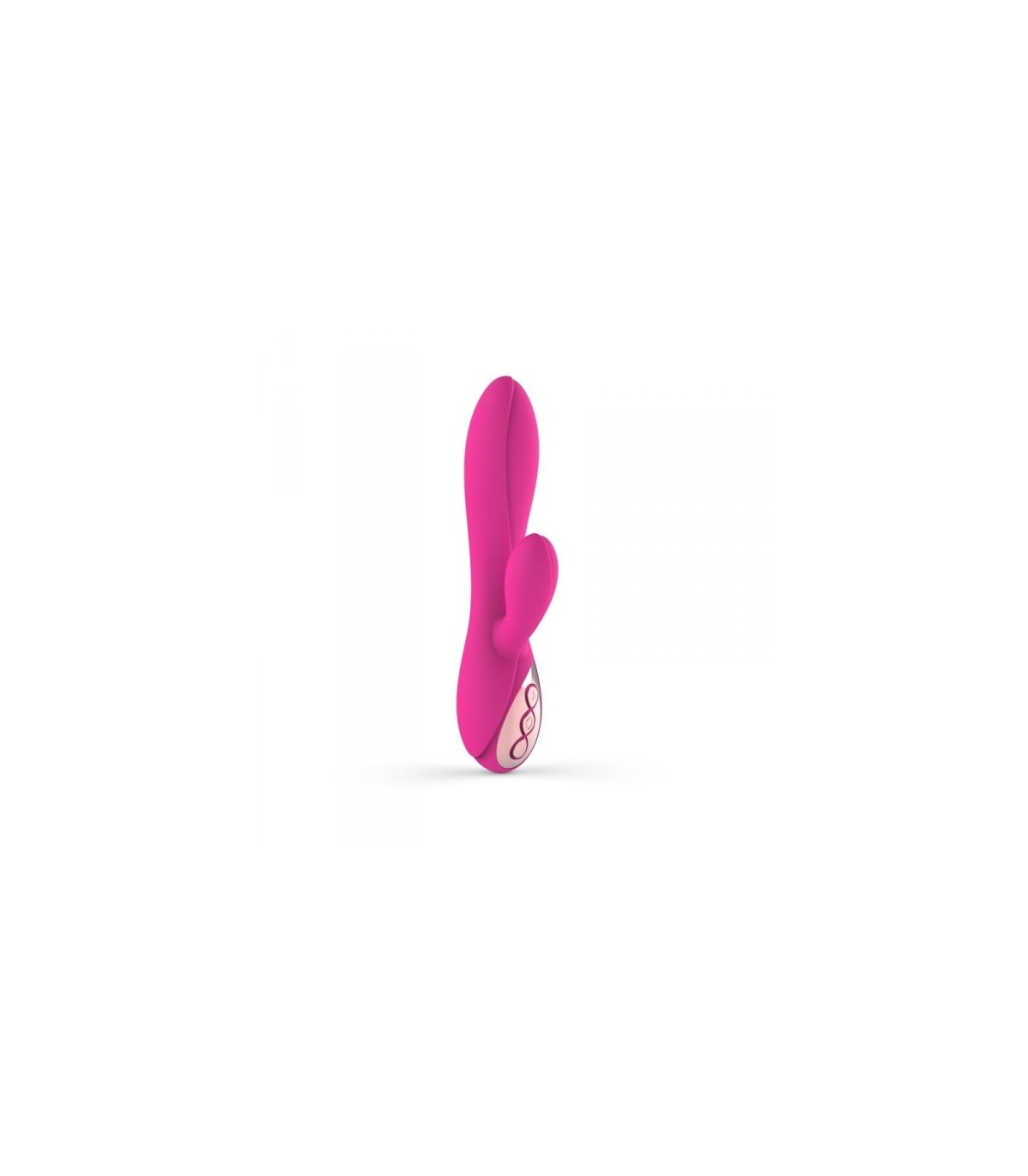 VIBRADOR SILICONA WHALE RECARGABLE ROSA