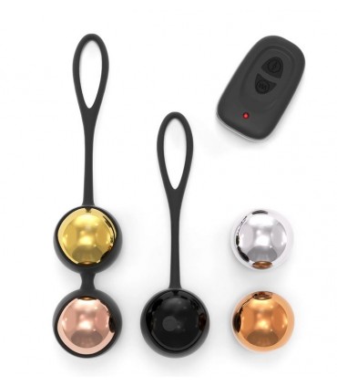 SET OF TRAINING BALLS WITH RECHARGEABLE CONTROL