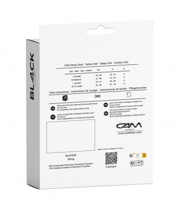 C4M BL4CK TANGA BOOST NEGRO XL