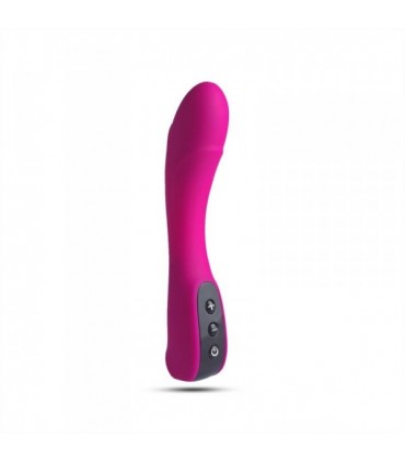 VIBRADOR SILICONA PUNTO G RECARGABLE ROSA