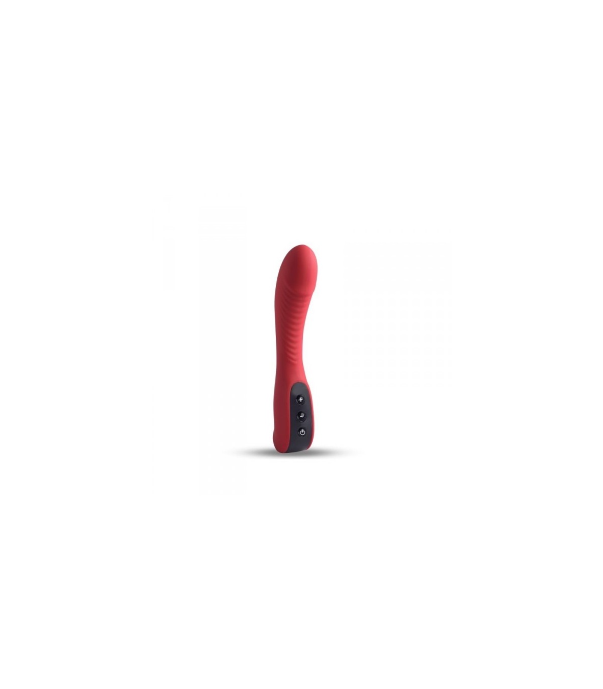 VIBRADOR SILICONA PUNTO G RECARGABLE ROJO