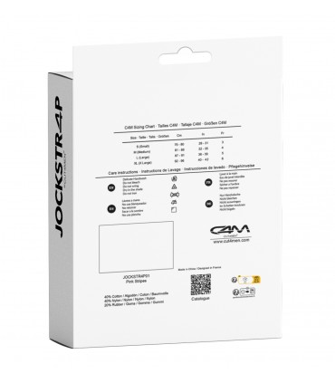 C4M SUSPENSORIO STRIPE ROSA XL