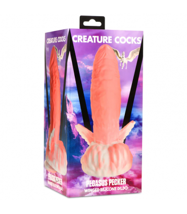 DILDO SILICONA PEGASUS PECKER WINGED