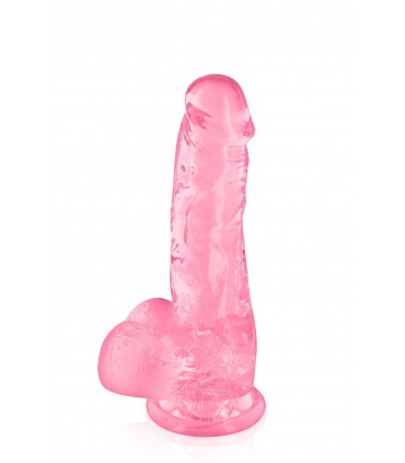 DILDO JELLY M ROSA 17"5 CM