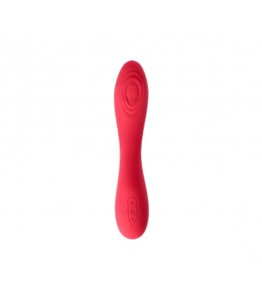 VIBRADOR TAPPING RECARGABLE V8 ROSA