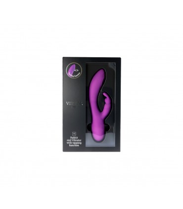 VIBRADOR TAPPING RECARGABLE V9 MORADO