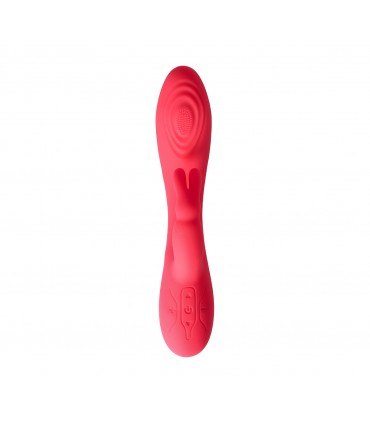 VIBRADOR TAPPING RECARGABLE V9 ROSA