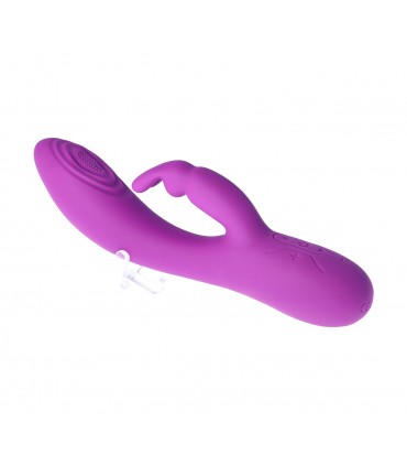 V9 WIEDERAUFLADBARER TIPPVIBRATOR LILA