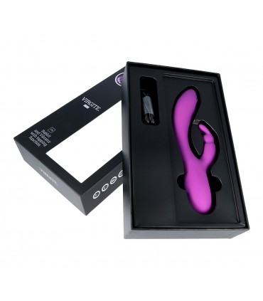 V9 WIEDERAUFLADBARER TIPPVIBRATOR LILA